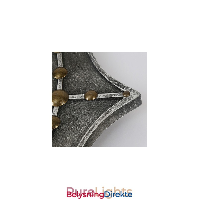 Vintage Industrielle Vegglamper I Tre, Båtankerform, Kreativ Restaurant, Kafé, Bardekorasjon, Belysning