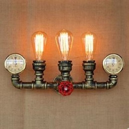 Amerikansk Stil Midtgangstrapper Korridorrom Restaurant Og Bar Med Kreativ Kreativ Vanngrønn Gammel Vegg