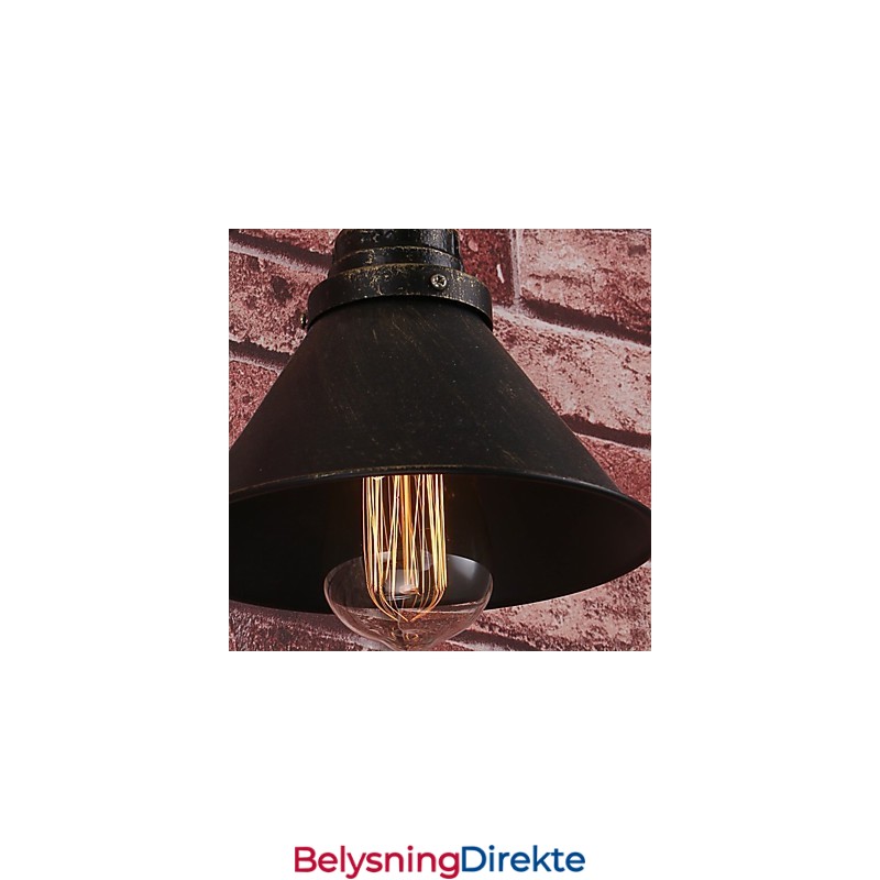 Vannrør Vegglamper Retro Industriell Stil Kreativ Landlig Metall Restaurant Kafé Barer Barbord Vegglamper