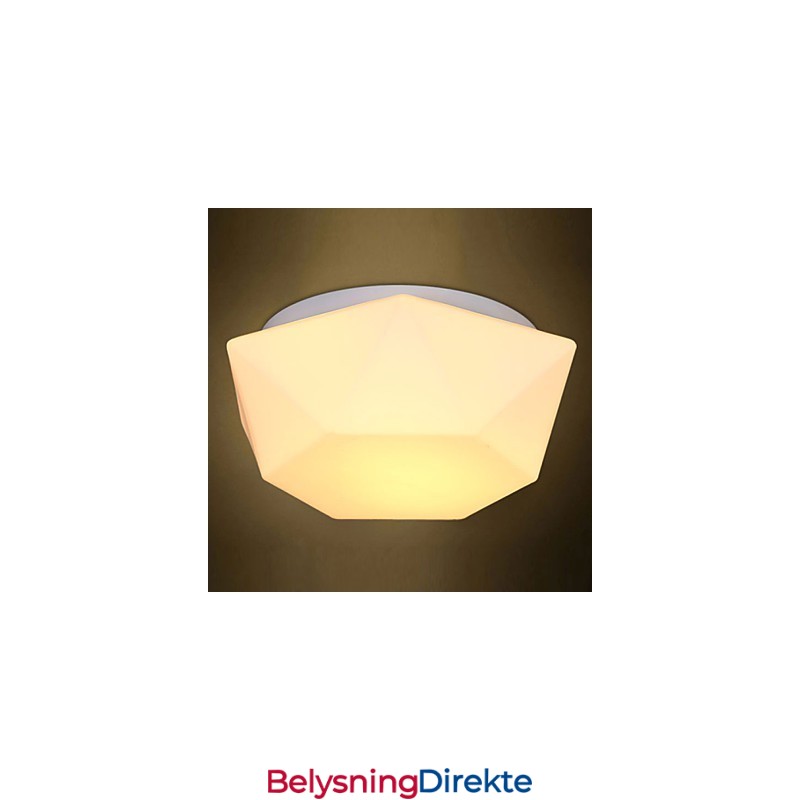 Kreativ Hvit Diamantglasskuppellys Absorberer