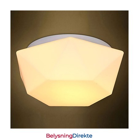 Kreativ Hvit Diamantglasskuppellys Absorberer