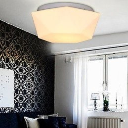 Kreativ Hvit Diamantglasskuppellys Absorberer