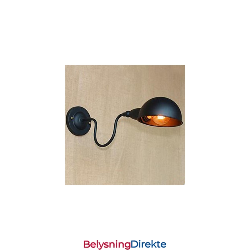 Retro Svart Høykvalitets Personlighet Nattbordssoveromsstudie Som Dreier Seg Rundt Dekorativ Vegggang