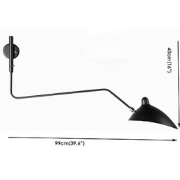 Moderne Samtidsmaleri Funksjon For Svingarm Omgivelseslys Svingarmslamper Vegglampe