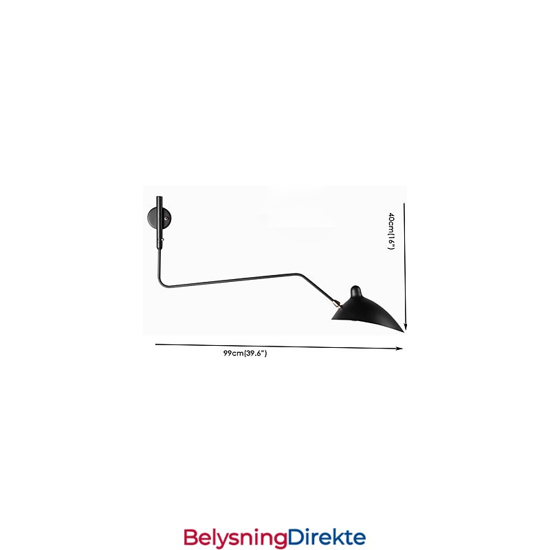 Moderne Samtidsmaleri Funksjon For Svingarm Omgivelseslys Svingarmslamper Vegglampe