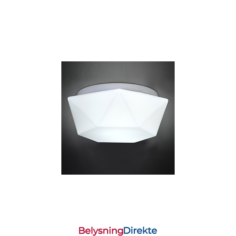 Kreativ Hvit Diamantglasskuppellys Absorberer