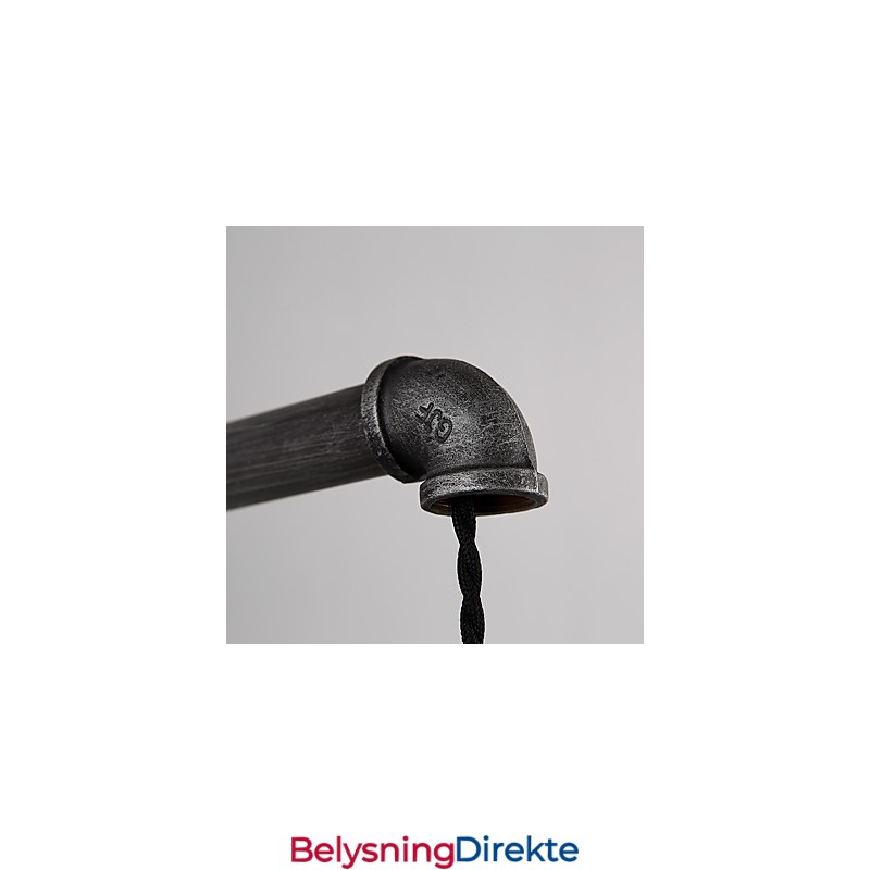 Vintage Industrielle Rørvegglamper Med Bryter Kreative Lys Restaurant Kafé Bar Dekorasjonsbelysning Med 1 Lyspære Malt Overflate