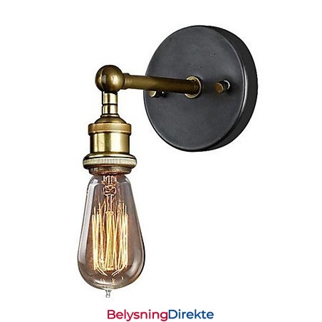 Den Amerikanske Landsbyveggen Balkongkorridor Enkel Kobberhodelampe