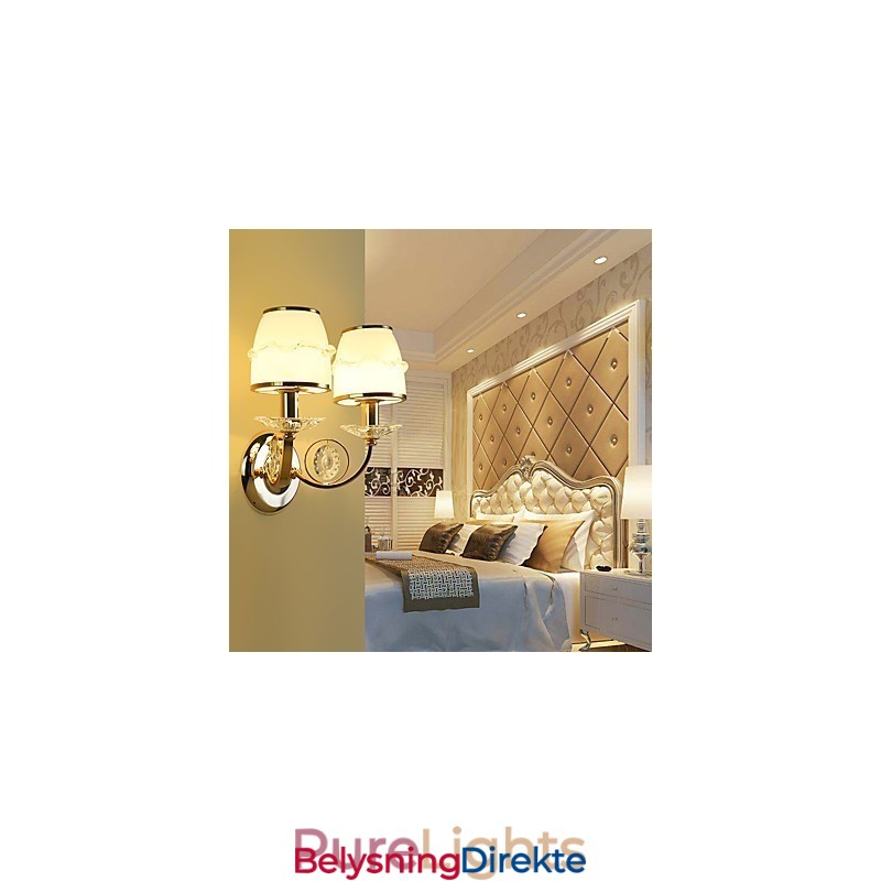 Moderne Samtids Galvanisert Funksjon For Øyebeskyttelse Omgivelseslys Vegglampe Vegglampe