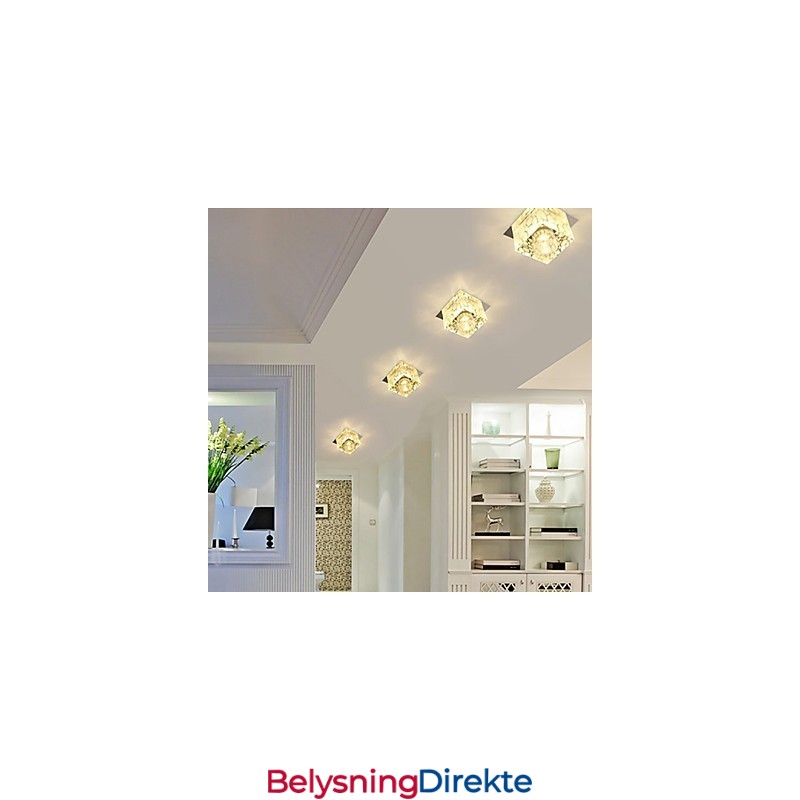Krystalllampe Smd Creativetube Spotlight Absorber Kuppellys