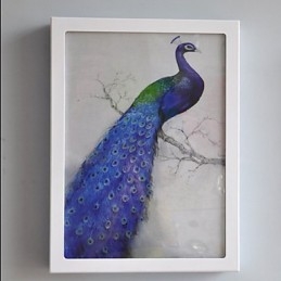 Integrert Moderne Samtidskunstnerisk Moderne Samtidsmalerifunksjon For Omgivende Lysvegglamper