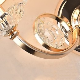 Moderne Samtids Galvanisert Funksjon For Øyebeskyttelse Omgivelseslys Vegglampe Vegglampe