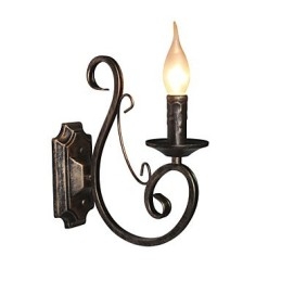 Mini Retro Vegglampe I Metallformet Vegglampe I Gangstil