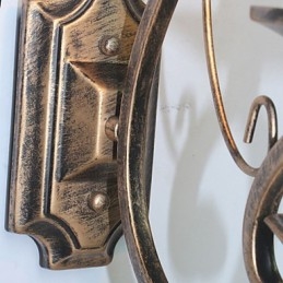 Mini Retro Vegglampe I Metallformet Vegglampe I Gangstil