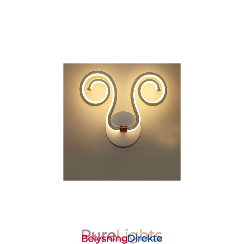 Moderne Enkel Aluminiumsvegglampe Kreativ Midtgangs-Nattlampe Belysning