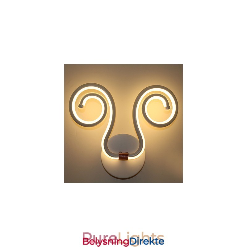 Moderne Enkel Aluminiumsvegglampe Kreativ Midtgangs-Nattlampe Belysning