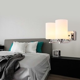 Moderne Samtidsmaleri For Omgivelseslys Vegglampe Med Vegglampe