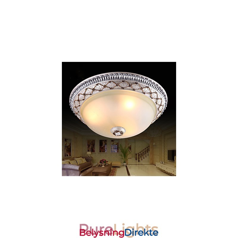 Europeisk Type Resin Glass Kuppellys Søt Til Å Absorbere Kuppellyslampe