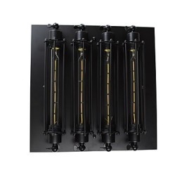 Vegglampe Vegglampe I Jern Vegglampe I 4-I-En-Stil