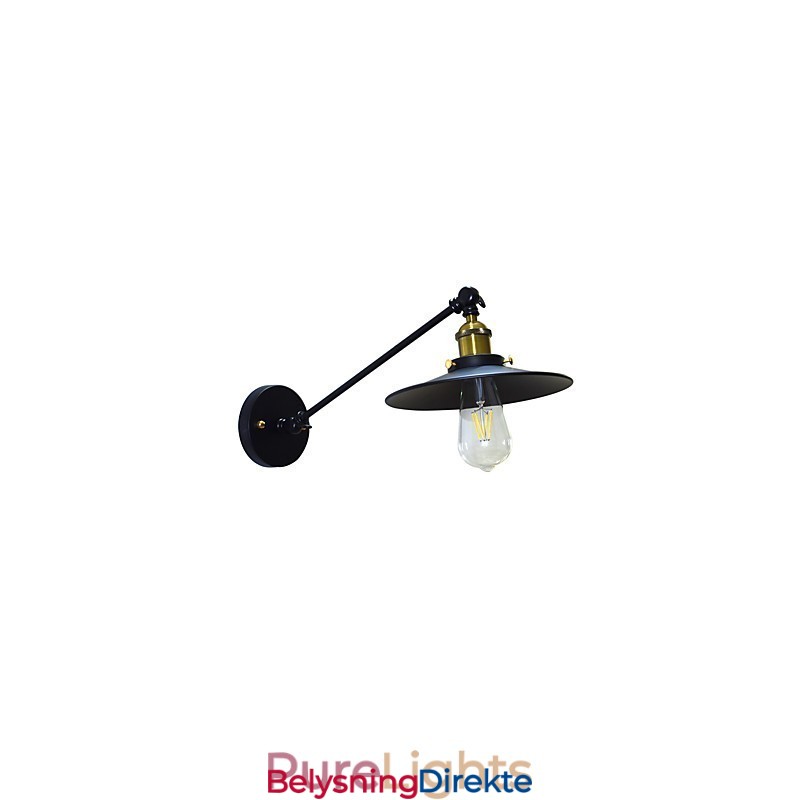 Buzz Wall Iron Vegglampe Dumb Black Lightsaber Lampe På Vegg