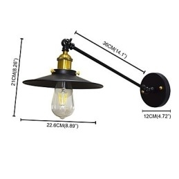 Buzz Wall Iron Vegglampe Dumb Black Lightsaber Lampe På Vegg