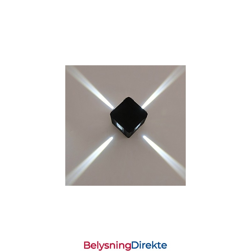 Moderne Lys Aluminiums Innfelt Vegglampe Dekorerer Vegglamper