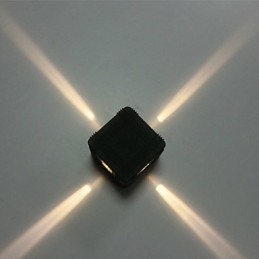 Moderne Lys Aluminiums Innfelt Vegglampe Dekorerer Vegglamper