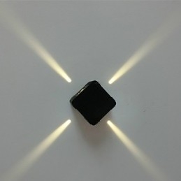 Moderne Lys Aluminiums Innfelt Vegglampe Dekorerer Vegglamper