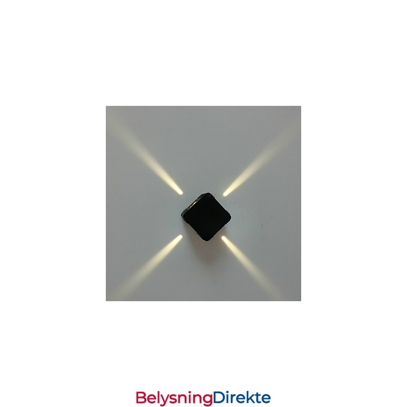 Moderne Lys Aluminiums Innfelt Vegglampe Dekorerer Vegglamper