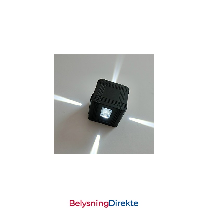 Moderne Lys Aluminiums Innfelt Vegglampe Dekorerer Vegglamper