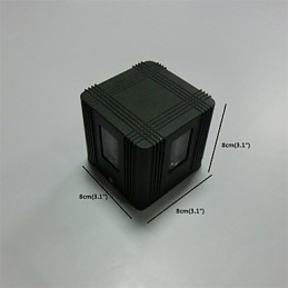 Moderne Lys Aluminiums Innfelt Vegglampe Dekorerer Vegglamper