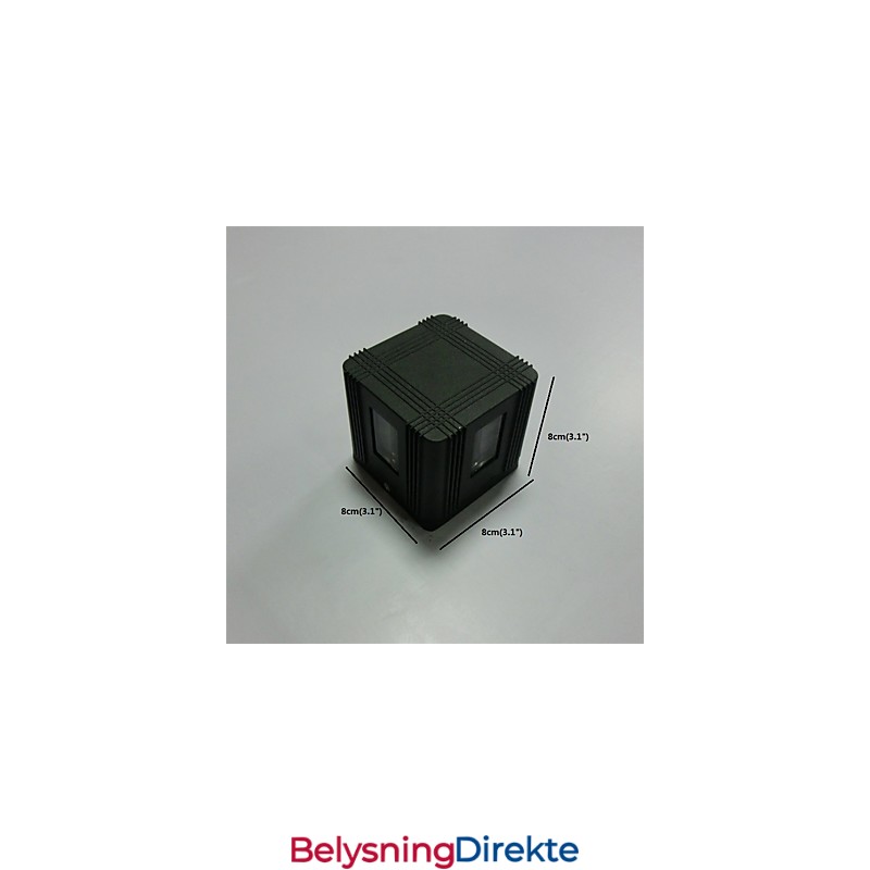 Moderne Lys Aluminiums Innfelt Vegglampe Dekorerer Vegglamper