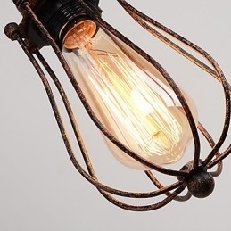 Industriell Retro Jernvegglampe Kreativ Personlighet Løftetrinsevegglampe