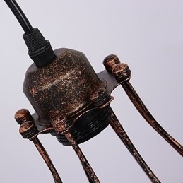 Industriell Retro Jernvegglampe Kreativ Personlighet Løftetrinsevegglampe