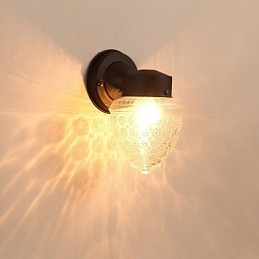 Moderne, Samtidskunstnerisk Svart Oksidfinish For Mini-Stil, Omgivelseslys, Vegglampe