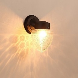 Moderne, Samtidskunstnerisk Svart Oksidfinish For Mini-Stil, Omgivelseslys, Vegglampe