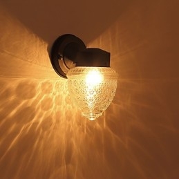 Moderne, Samtidskunstnerisk Svart Oksidfinish For Mini-Stil, Omgivelseslys, Vegglampe