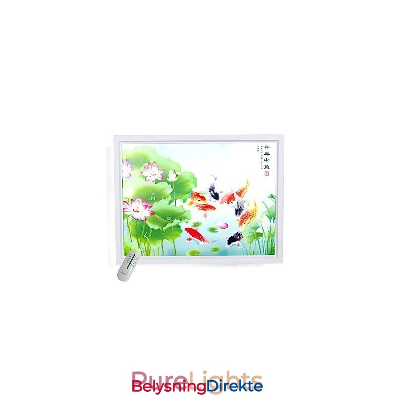 Integrert Moderne Samtidskunstnerisk Moderne Samtidsmalerifunksjon For Omgivende Lysvegglamper