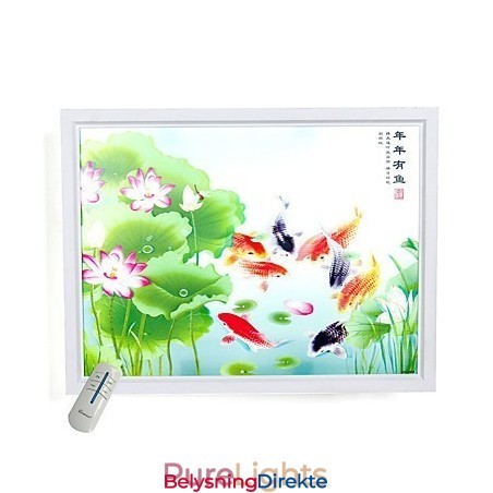 Integrert Moderne Samtidskunstnerisk Moderne Samtidsmalerifunksjon For Omgivende Lysvegglamper