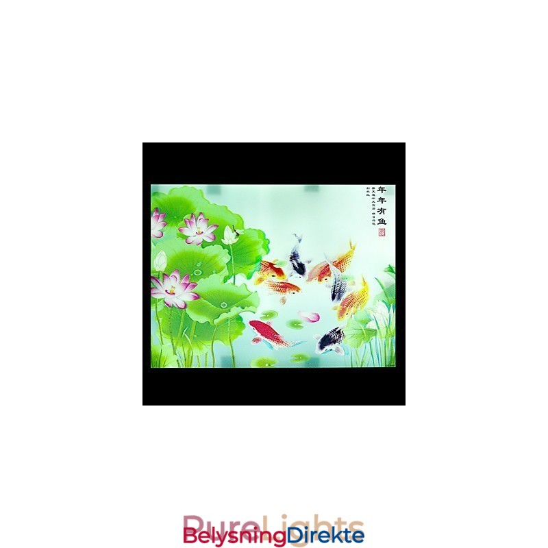 Integrert Moderne Samtidskunstnerisk Moderne Samtidsmalerifunksjon For Omgivende Lysvegglamper