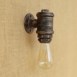 Landlig Retro-Maleri For Mini-Stil Omgivelseslys Vegglampe