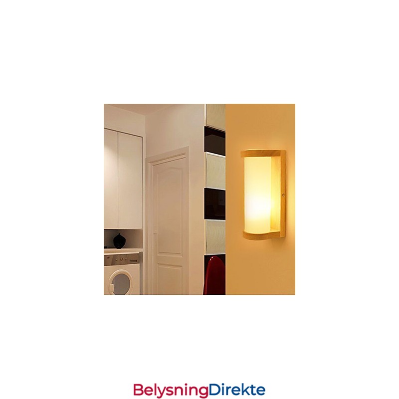 Moderne, Samtidskunst I Landlig Stil Med Omgivelseslys, Vegglampe