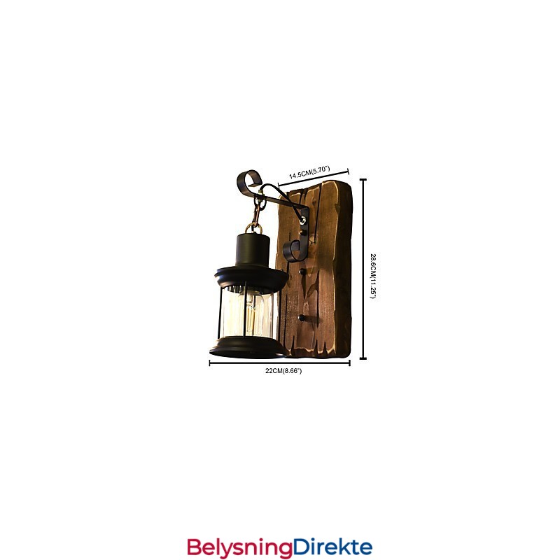 Rustikk Hytte Tradisjonell Klassisk Maling Funksjon For Downlight Vegglamper Vegglampe