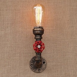 Landlig Retro-Maleri For Mini-Stil Omgivelseslys Vegglampe