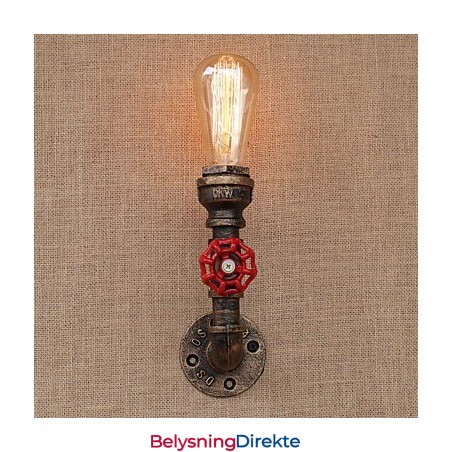 Landlig Retro-Maleri For Mini-Stil Omgivelseslys Vegglampe