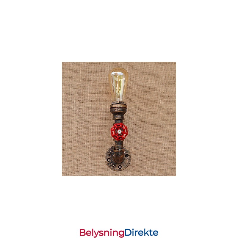 Landlig Retro-Maleri For Mini-Stil Omgivelseslys Vegglampe