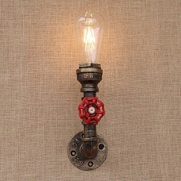 Landlig Retro-Maleri For Mini-Stil Omgivelseslys Vegglampe