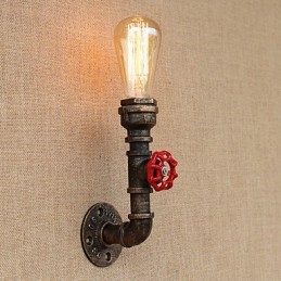 Landlig Retro-Maleri For Mini-Stil Omgivelseslys Vegglampe