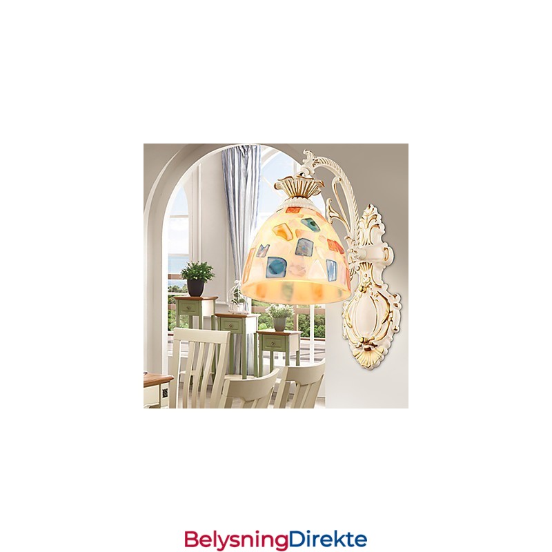 Rustikk Hyttemaling For Downlight-Vegglampetter