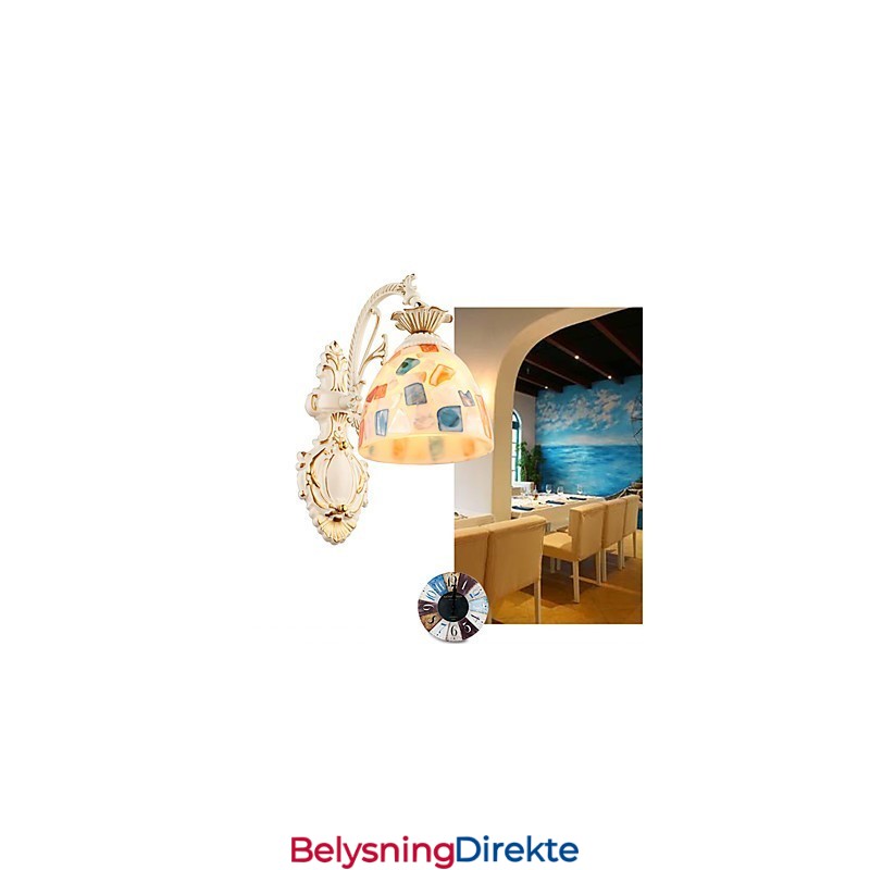 Rustikk Hyttemaling For Downlight-Vegglampetter